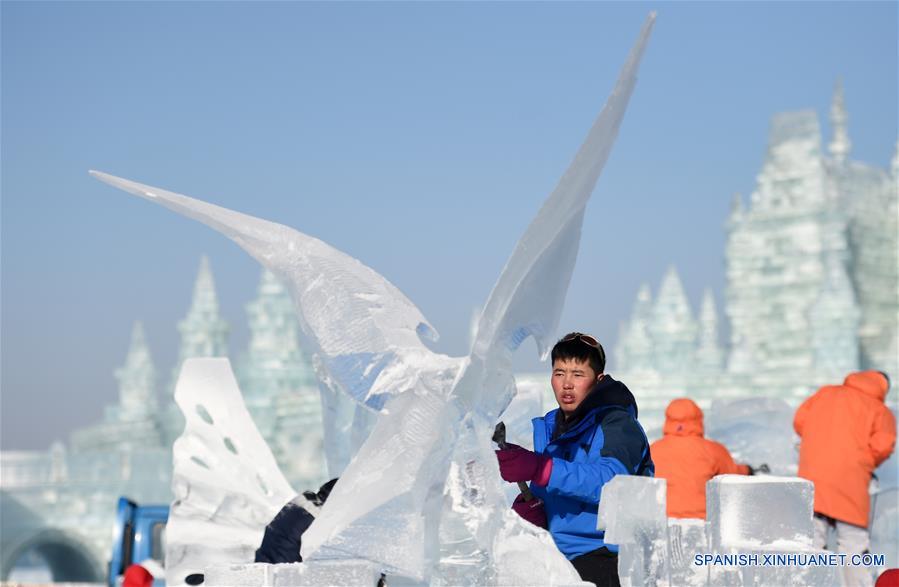 Concurso internacional de escultura de hielo de Harbin