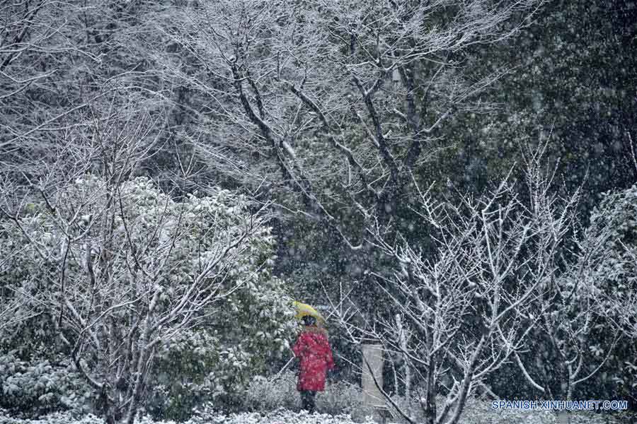 Nevadas afectan temporada alta de viajes en China