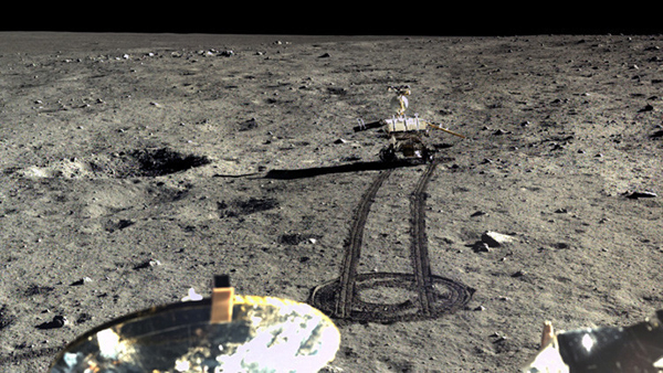 China difunde las primeras imágenes HD de su misión en la Luna