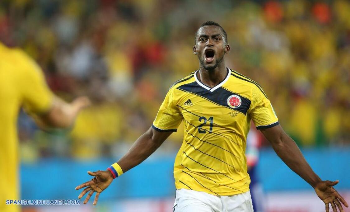 Fútbol: Jugador colombiano Jackson Martínez se va al Guangzhou Evergrande por 42 millones de euros