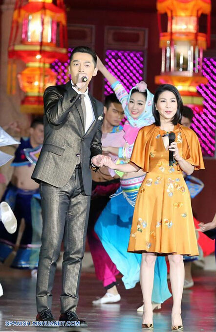 Actor Hu Ge participa en Gala de Año Nuevo de CCTV