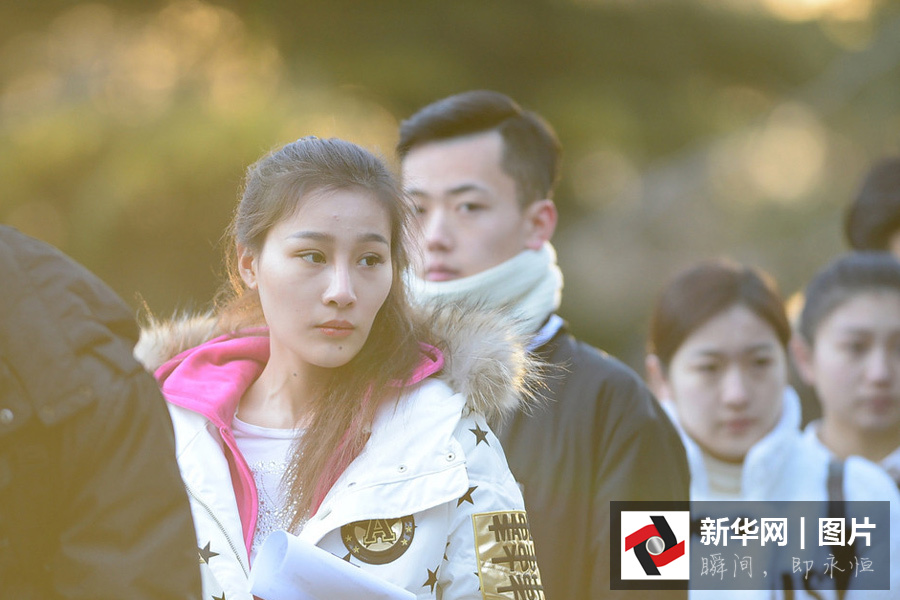 Un exámen reúne a las jóvenes más bellas de China