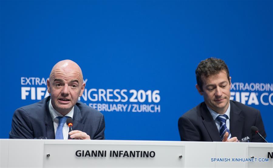 Eligen a Infantino como nuevo presidente de FIFA
