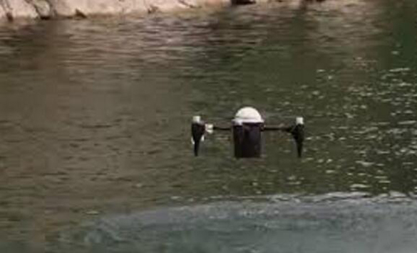 Crean un dron capaz de volar y sumergirse en el agua