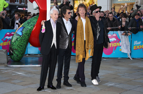 The Rolling Stones inauguran su gran exposición en Londres