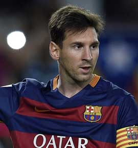 Fútbol: Messi encabeza en Europa con 74 mde lista de mayores ingresos