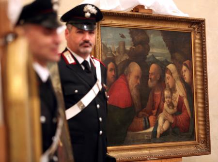 Recuperan en Milán tres cuadros de la Casa de Borbón-Parma robados por los nazis