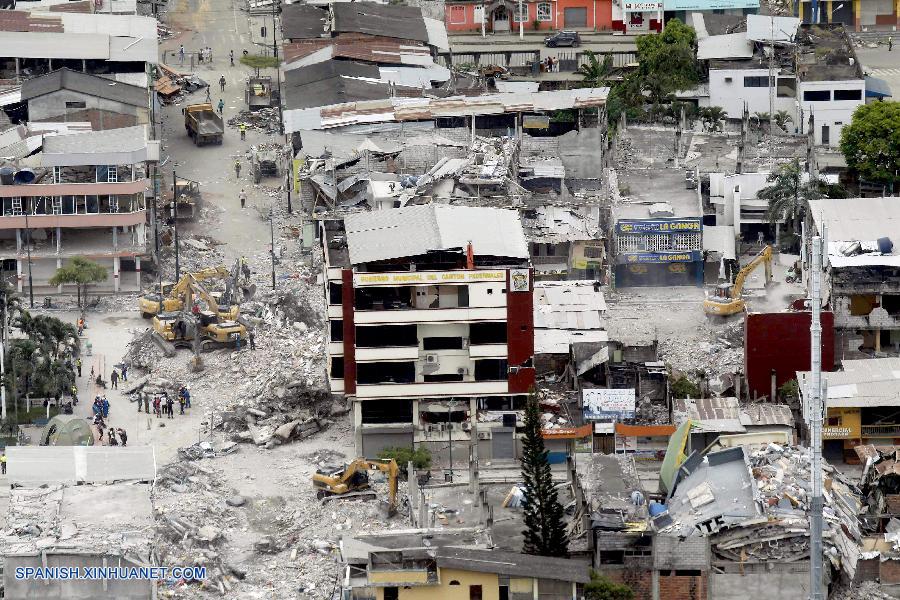 Se eleva a 602 el número de muertos en Ecuador por terremoto