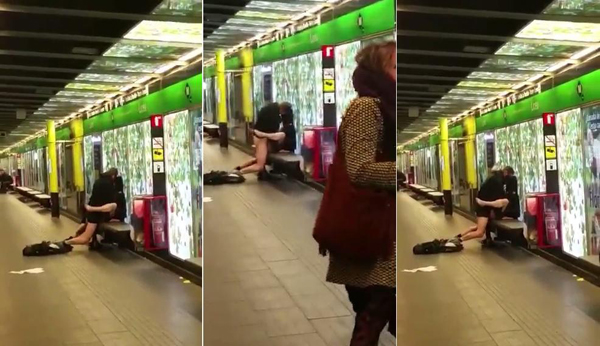 Tratan de identificar a la pareja que practicaba sexo en el metro de Barcelona