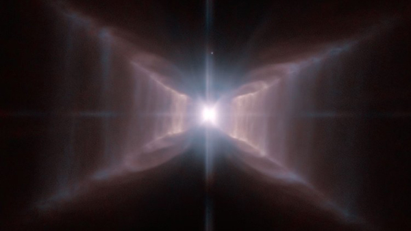 Hubble capta el esplendor de un fenómeno único en el universo