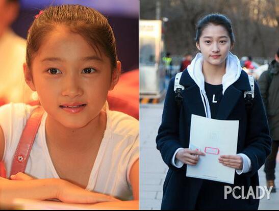 Fotos de 3 estrellas jóvenes chinas