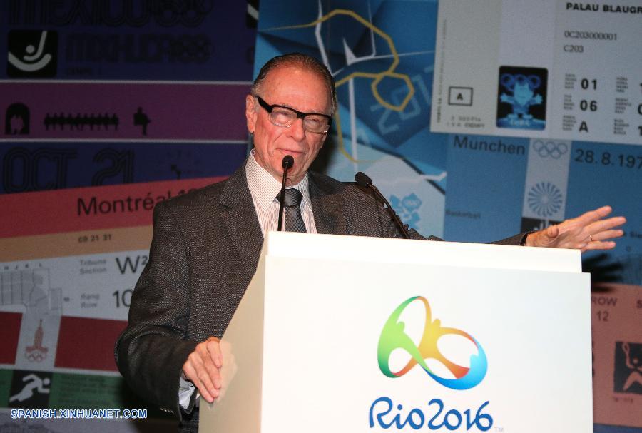 Río 2016: Presentan diseño de entradas para Juegos Olímipicos