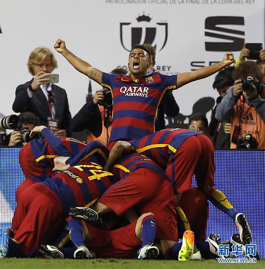 Fútbol: Barcelona es campeón de Copa de España al ganar 2-0 a Sevilla