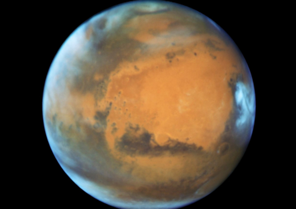 Marte y la Tierra alcanzan esta noche su máxima cercanía en 11 años