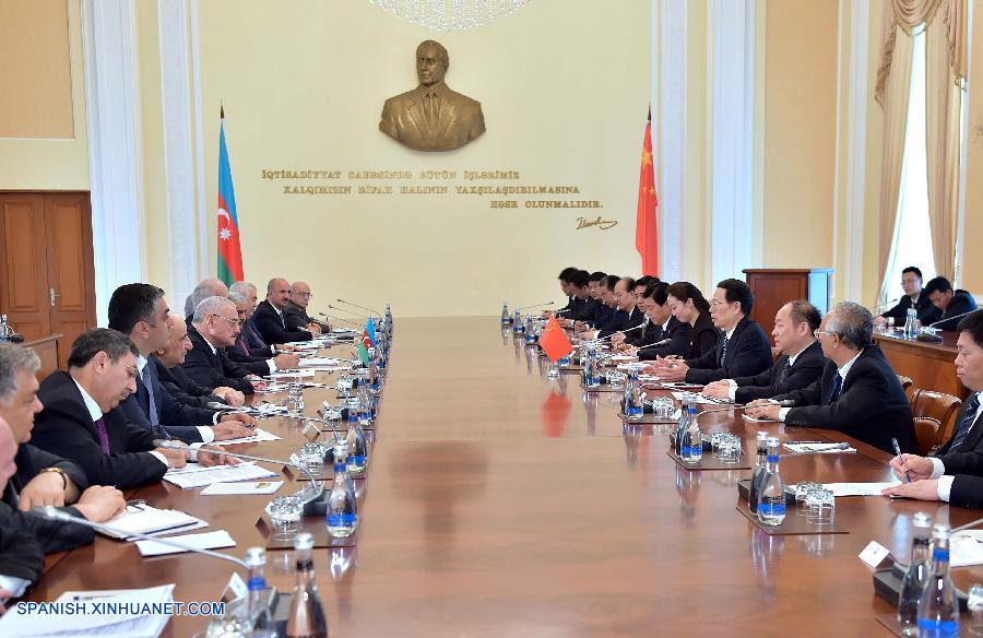 China y Azerbaiyán prometen profundizar su cooperación
