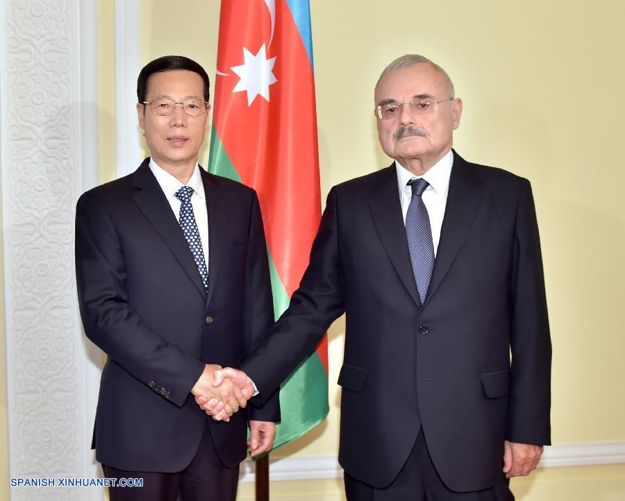 China y Azerbaiyán prometen profundizar su cooperación