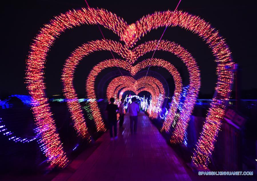 Festival de arte de luz en Taiyuan