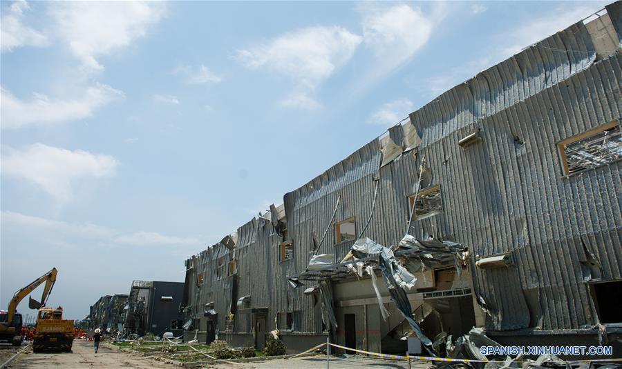 Gobierno central chino asigna fondos de alivio por tornado en Jiangsu