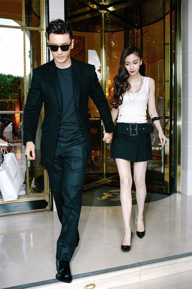 Nueva foto de Huang Xiaoming y Angelababy