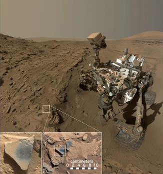 Curiosity vuelve a encontrar en Marte similitudes con la Tierra
