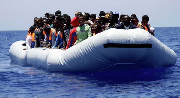 4.500 inmigrantes son salvados en el Mediterráneo en sólo 24 horas