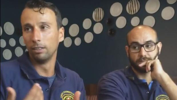 Dos policías españoles se convierten en héroes en Puerto Rico