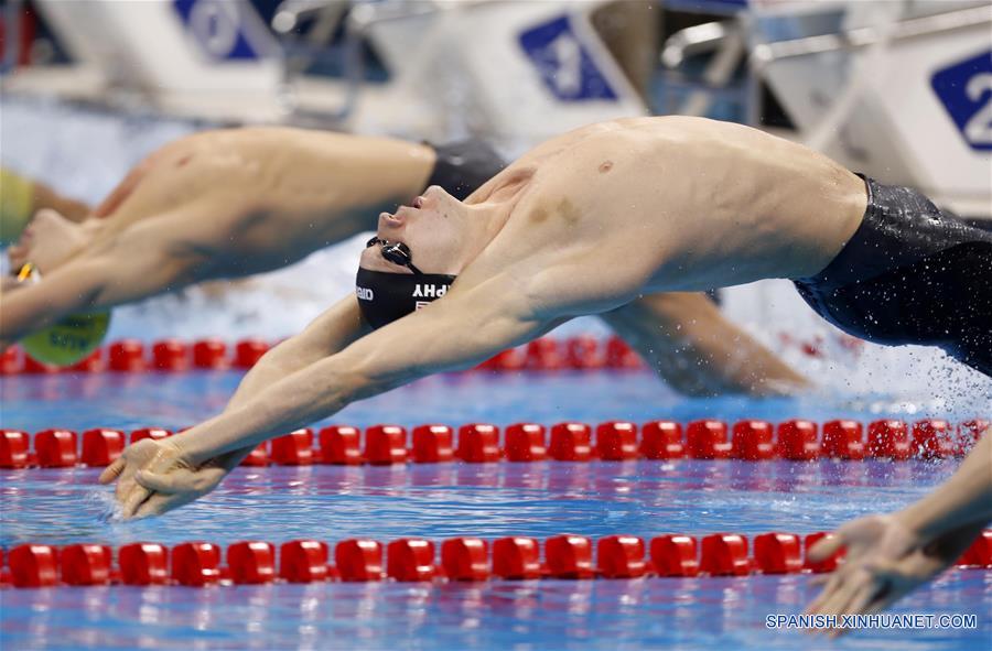 Río 2016: Estadounidense Murphy gana 100 espalda con nuevo récord olímpico