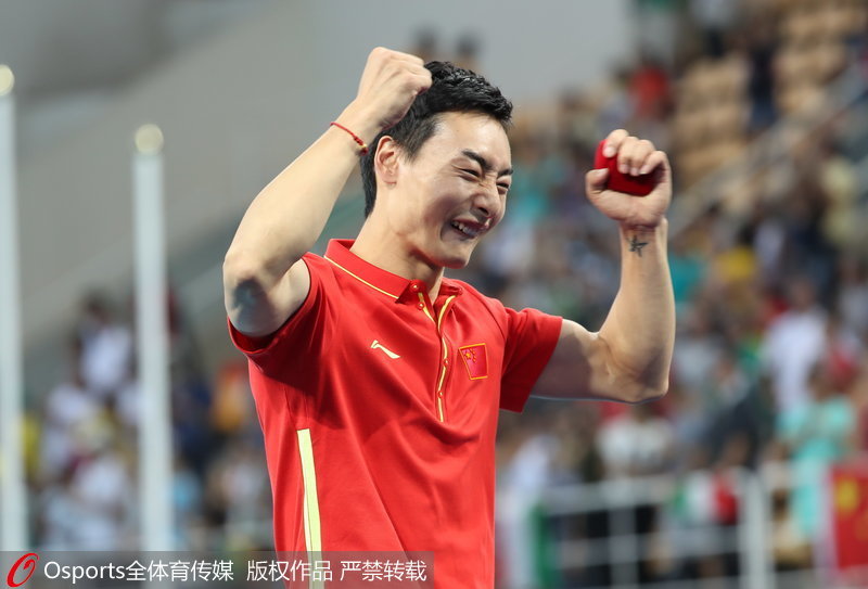 Río 2016: Pareja de deportistas chinos protagoniza escena más romántica de Juegos Olímpicos