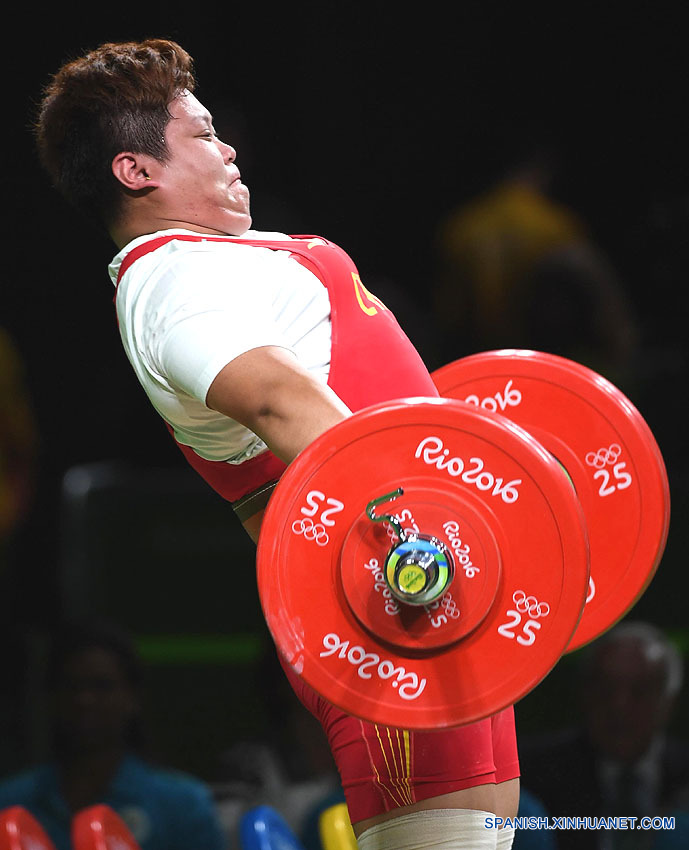 Río 2016: Meng Suping de China gana oro en halterofilia de 75 kilogramos femenino