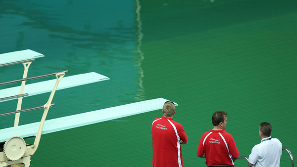 Anuncian la verdadera causa del color verde del agua de las piscinas de Río 2016