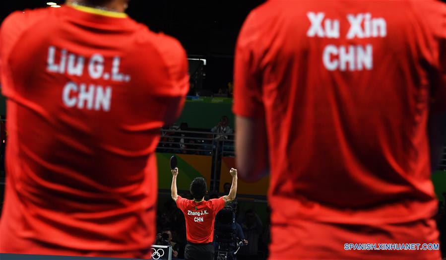China preparada para repetir pleno de oros olímpicos en tenis de mesa por tercera vez