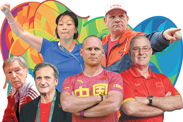 Entrenadores extranjeros ayudan a los atletas chinos a brillar