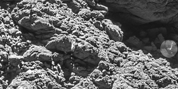 La sonda 'Rosetta' localiza al robot 'Philae' en el cometa Chury
