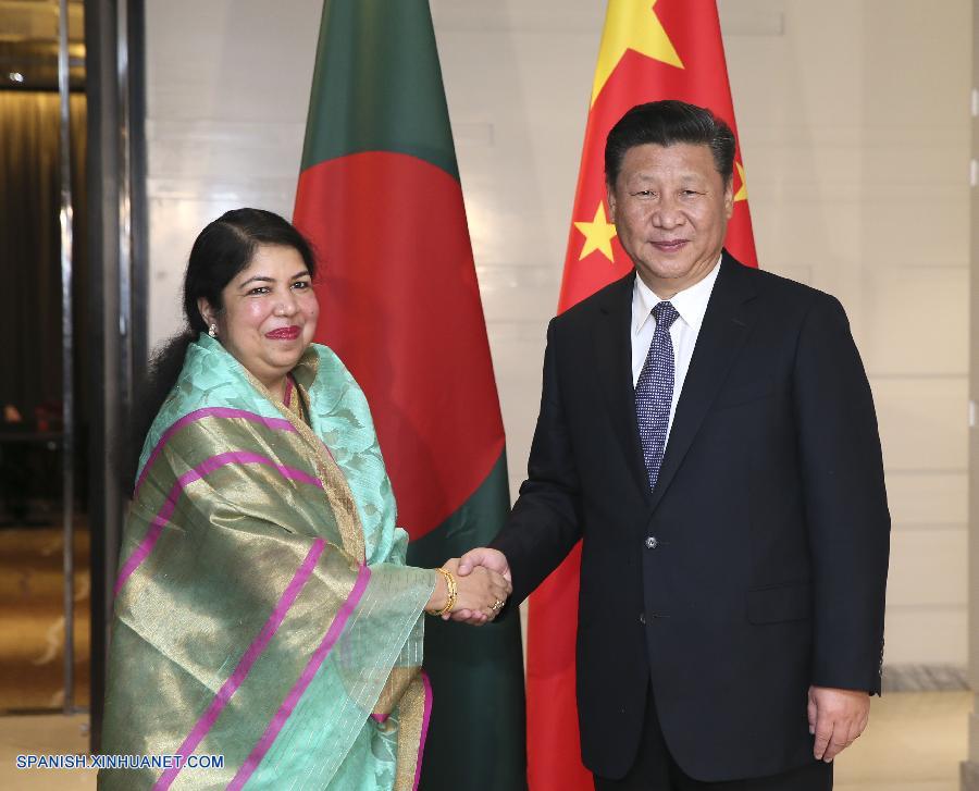 Presidente chino pide fortalecer intercambios parlamentarios China-Bangladesh