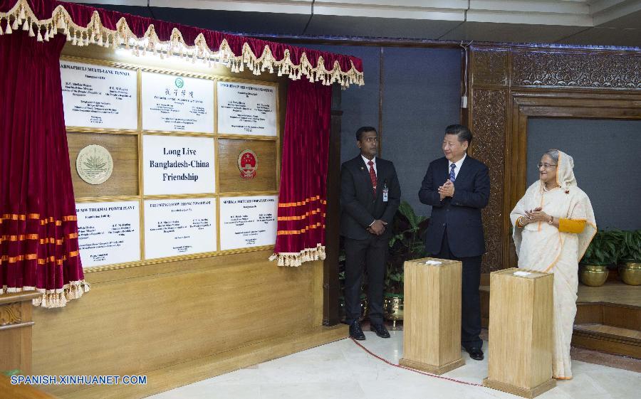 China y Bangladesh elevan sus relaciones a asociación de cooperación estratégica