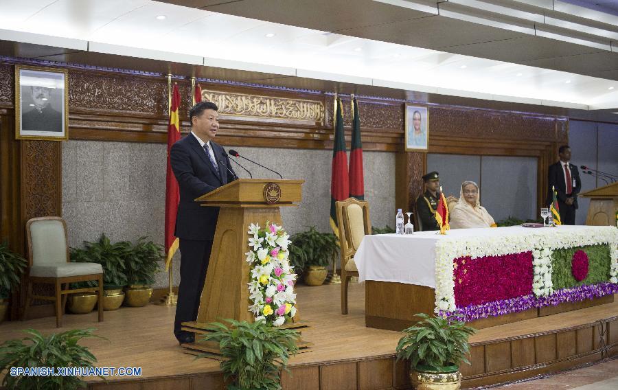China y Bangladesh elevan sus relaciones a asociación de cooperación estratégica