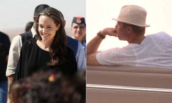 Reaparece Angelina Jolie tras su divorcio con Brad Pitt
