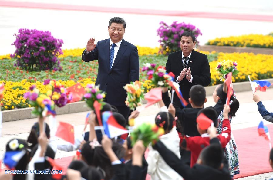 China está dispuesta a mejorar relaciones con Filipinas en marco iniciativa de la Franja y la Ruta, según Xi