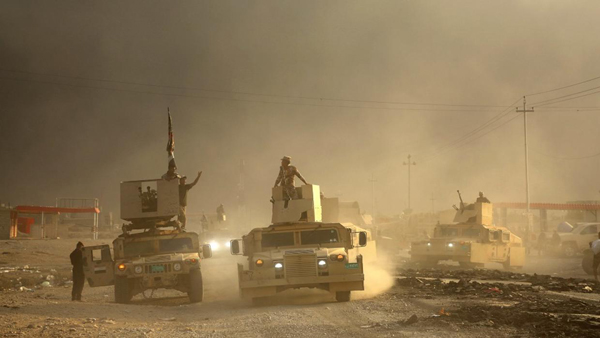 Muere el primer soldado estadounidense por una explosión en la batalla de Mosul