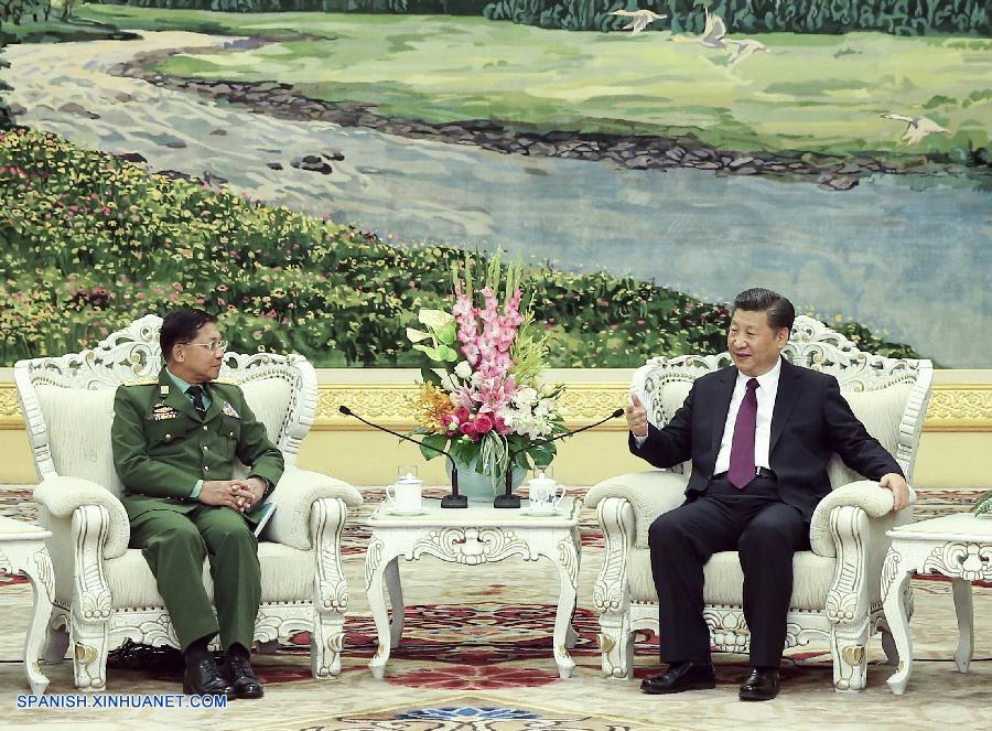 Presidente chino: China jugará papel constructivo en proceso de paz de Myanmar
