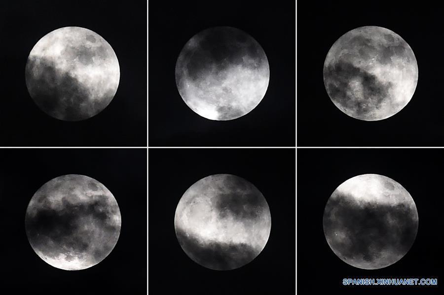 "Súper luna" se ve en toda China