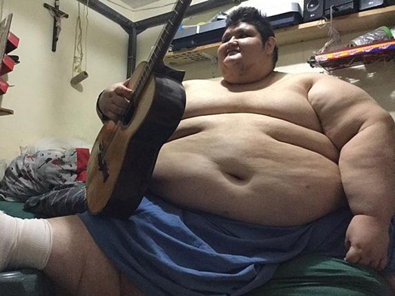 El hombre más obeso del mundo pesa 500 kilos