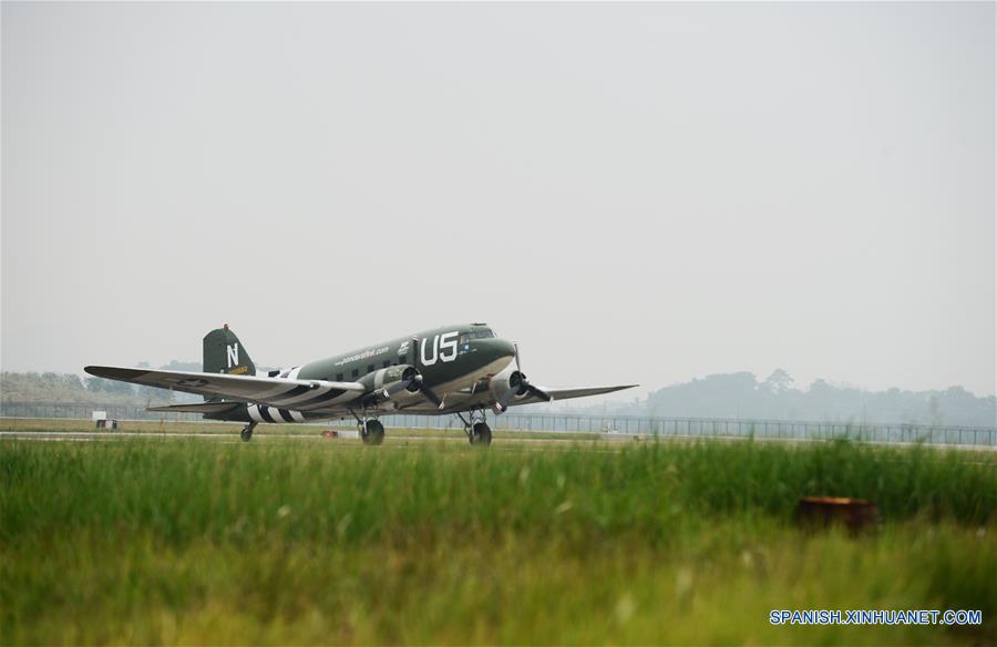 El avión usado en el campo de batalla australiano durante la Segunda Guerra Mundial llegó a Guilin