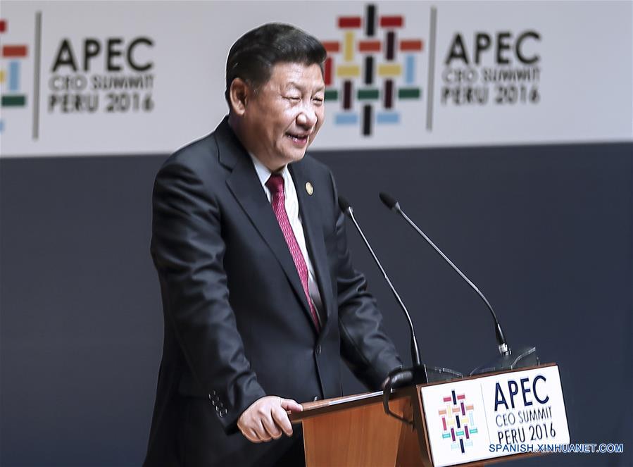 Discurso de presidente chino en APEC pone a China y Asia-Pacífico a la vanguardia global