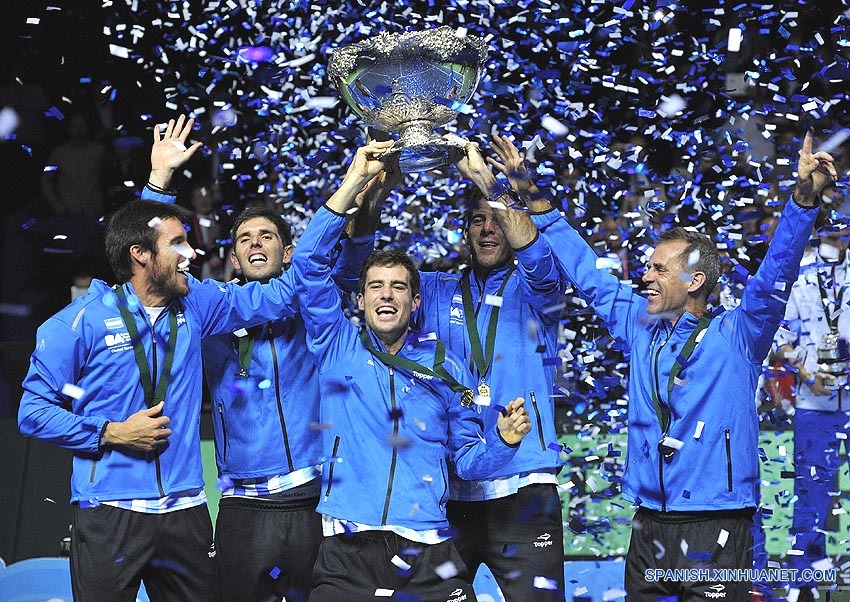 Copa Davis: Argentina celebra conquista histórica del título