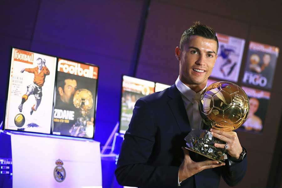 Cristiano Ronaldo gana su cuarto Balón de Oro