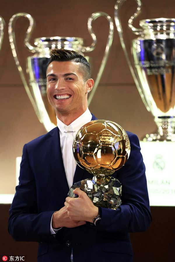 Cristiano Ronaldo gana su cuarto Balón de Oro 3
