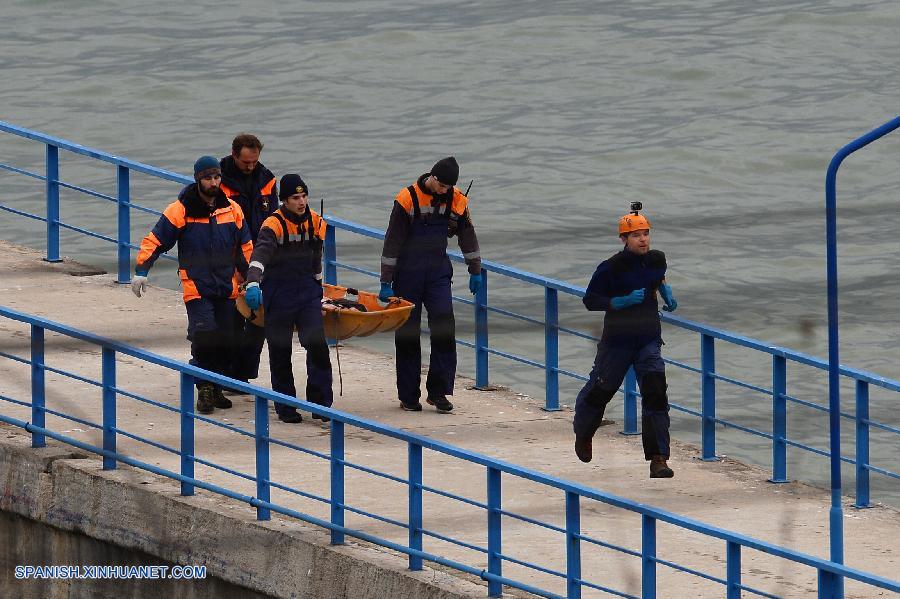 Avión militar ruso se estrella en mar Negro con 92 pasajeros a bordo