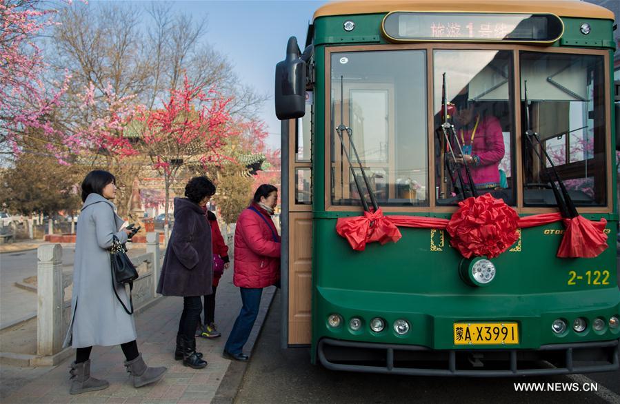 Entran en servicio 6 autobuses “dangdang” en Hohhot