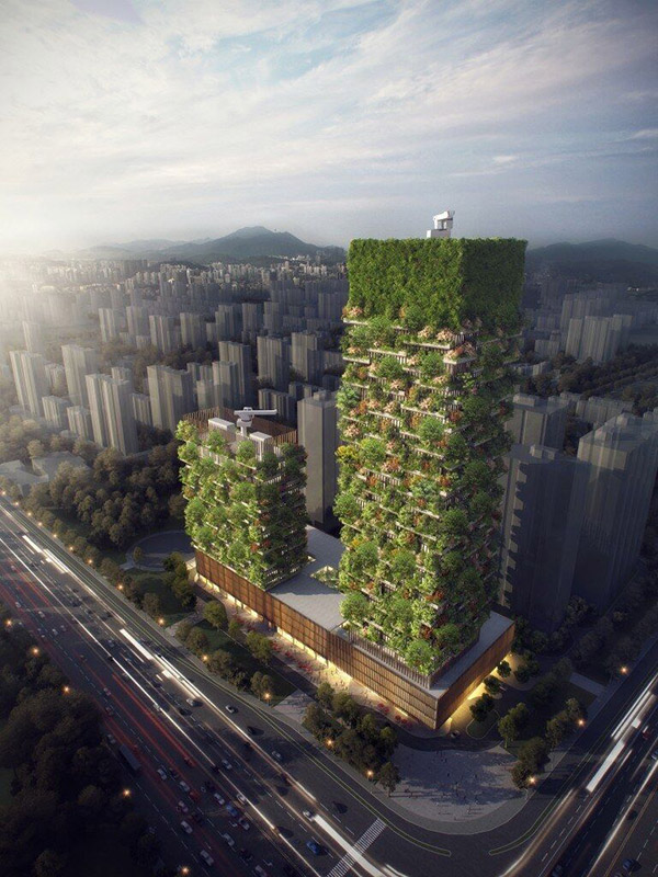 Nanjing planea construir el primer “bosque vertical” de Asia